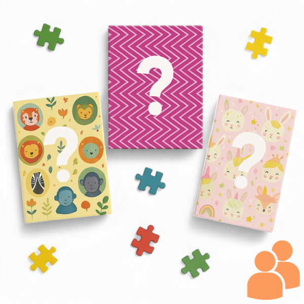 Zdjęcie produktowe - Szybkie Puzzle - Pary Zdjęcie produktowe - Szybkie Puzzle - Pary