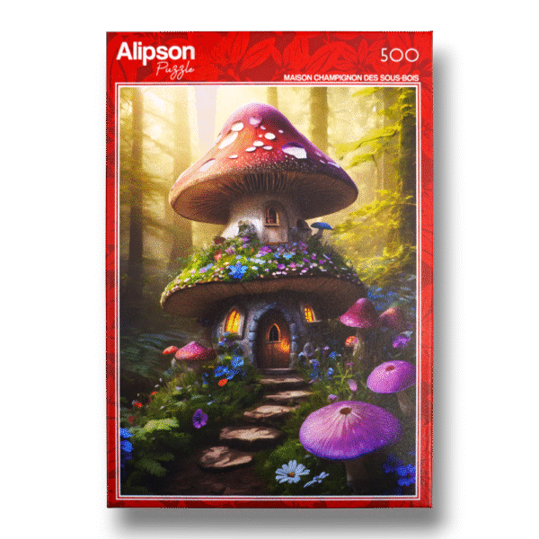 alipson puzzle maison champignon