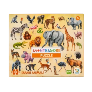 Dodo-Montessori-Puzzle-Safari-Animals Dodo - Montessori Puzzle - Safari Animals