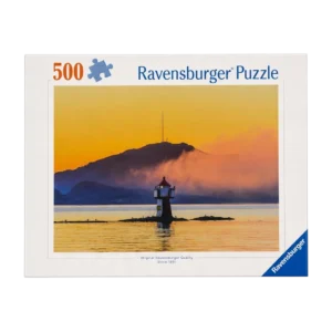 Ravensburger-Lighthouse-at-Sunset Ravensburger - Norway Gofarnes Lighthouse